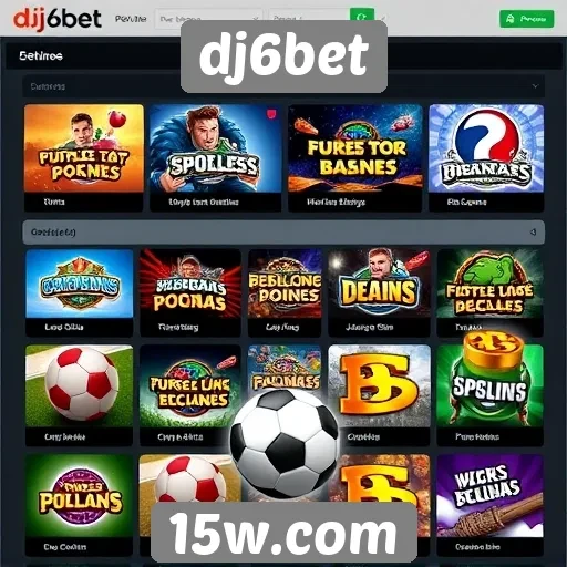 Exploração das opções de jogos disponíveis no dj6bet